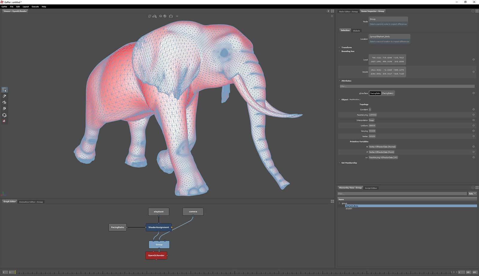 gaffer_windows_preview_elephant_3d_model